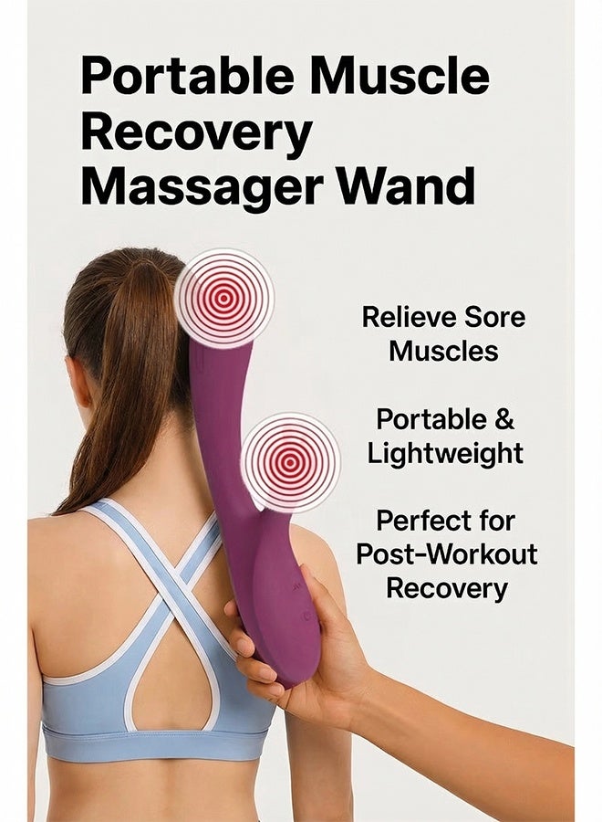 Deep Tissue Muscle Massager for Back, Shoulder, and Legs