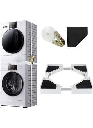Stacking Kit for Washer and Dryer, 70cm Universal Stacking Kit for Washing Machine and Dryer, Adjustable 50-70cm Stacking Kit with Ratchet Strap - pzsku/Z2AE3D4285A60ECA97B94Z/45/_/1735886983/d248d51b-7572-4aa5-a953-5c33438f0736