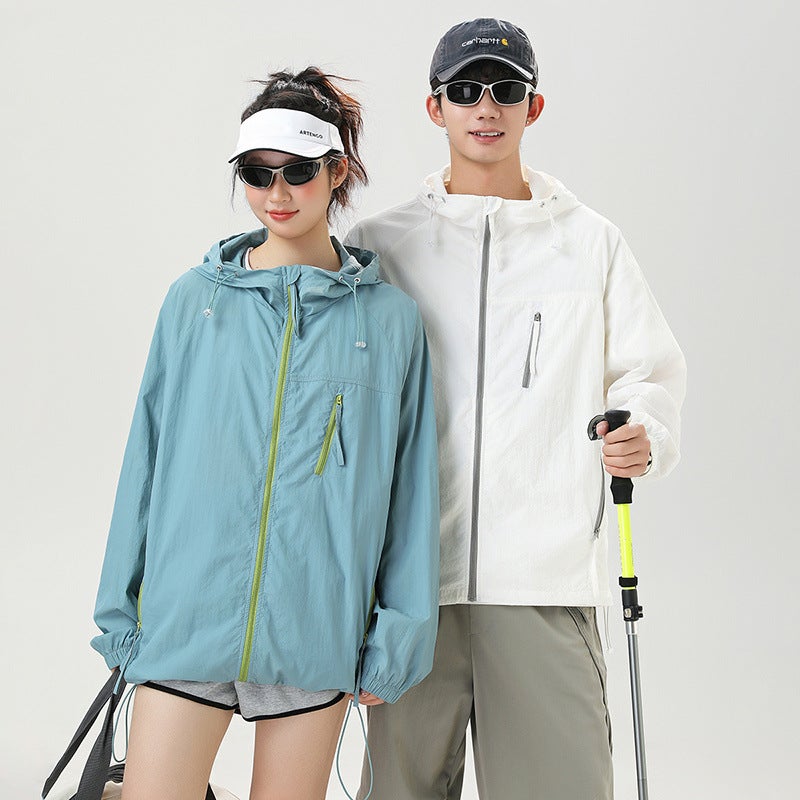 Upf50+ Sun Protection Clothing For Men Summer Lightweight Anti-Uv Outdoor Fishing Sun Protection Clothing Jacket For Women - Image 3