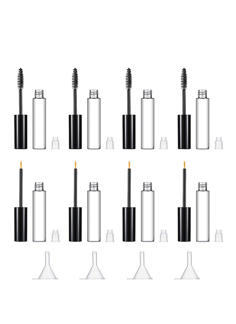 SYOSI - 12 Pcs 10 ml Empty Mascara Tubes, Eyelash Serum Tubes and Eyeliner Tubes Set for Castor Oil and DIY Cosmetics - Image 1