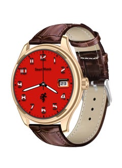 Hommtel GT5 Ultrathin Smartwatch - Brown & Gold Edition with 1.53" AMOLED Display, NFC, AI Voice Assistant, and Multi-Sport Modes  - Image 1