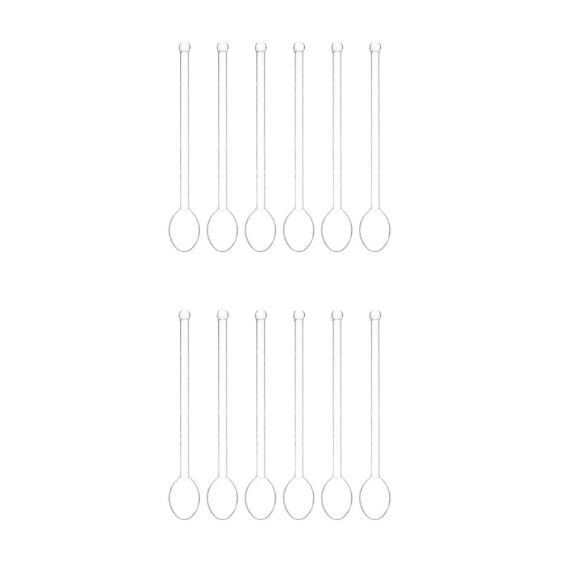 12 pcs Portable Coffee Mixing Spoons Dessert Scoops Kitchen Gadgets - Image 5