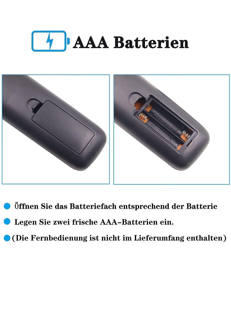 ELTRAZONE Replacement Remote Control for Philips, Universal Remote Control for Philips Smart TV Compatible with Philips 40PFL5007H/12 40PFL5007K/12 40PFL5007T/12 with battery - Image 4