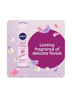 Nivea Nivea Antiperspirant Spray For Women Pearl & Beauty 150 Ml  - Image 5