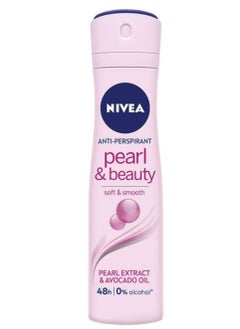 Nivea Nivea Antiperspirant Spray For Women Pearl & Beauty 150 Ml  - Image 1
