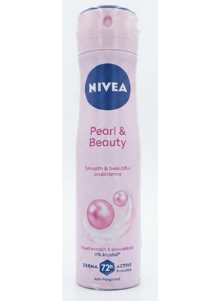 Nivea Antiperspirant Spray Pearl & Beauty 150 ml (Packaging may vary)