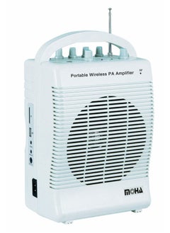 Portable Wireless PA Amplifier Speaker Sound System Operates with or Without Electricity