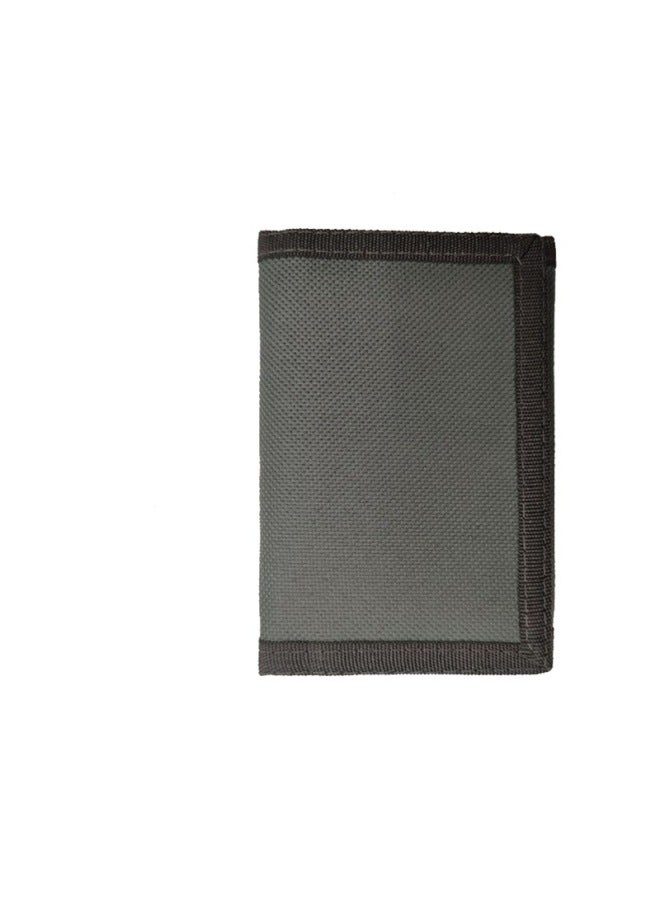 Folding Oxford Cloth Men's Wallet 30% High-end Travel Wallet Short Sincere E Credit Card Bag In Stock-Color:Gray - Image 1