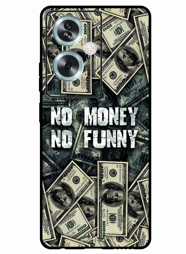 Theodor Protective Case Anti Scratch Shock Proof Bumper Cover For Oppo A2 No Money No Funny - Image 1