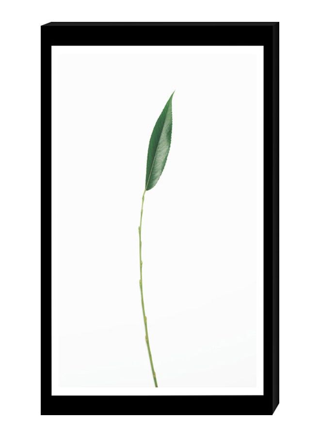 RYN Modern Wall Decor Painting With Inner Frame Black/White/Green 40 x 60centimeter - Image 2