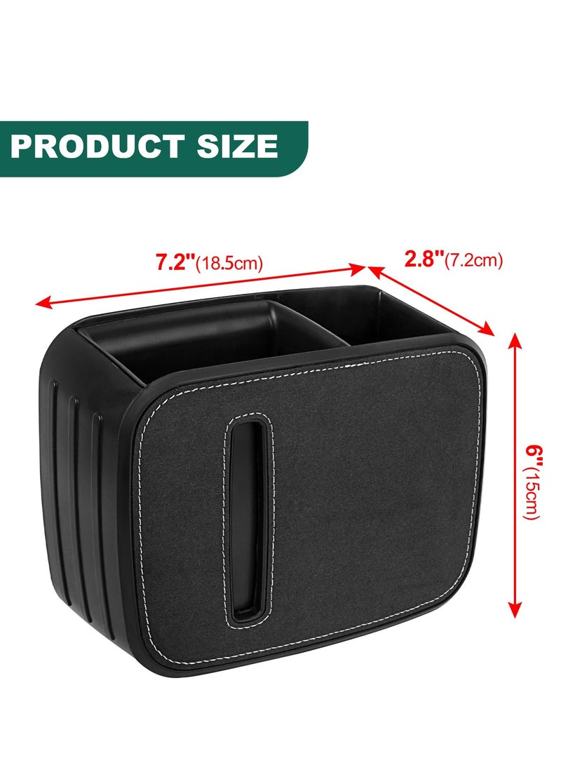 Excefore Car Back Seat Organizer, Back Organizer Compatible with Tesla Model 3 2017-2023 and Model Y 2019-2023, Multi-function Storage for Kids,  for Travel, and Road Trips (Black) - Image 5