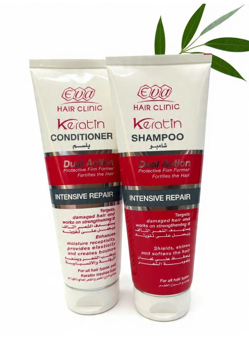 إيفا شامبو كرياتين + ايفا بلسم كرياتين .... عرض 1+1 - Image 1