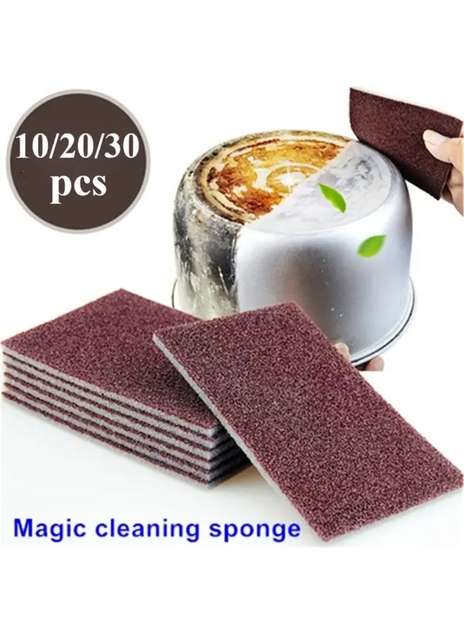 Magic Cleaning Sponges 10pcs Silicon Carbide for Kitchen and Home Use - Image 1