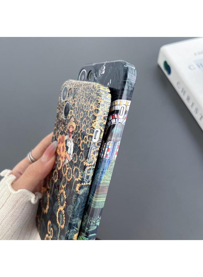 اس-توب جراب لهاتف iPhone 14 Pro Max، جراب هاتف PC لامع بفتحة دقيقة - Image 5