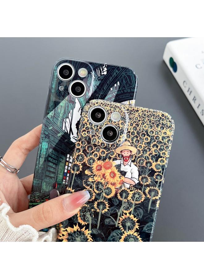 اس-توب جراب لهاتف iPhone 14 Pro Max، جراب هاتف PC لامع بفتحة دقيقة - Image 4