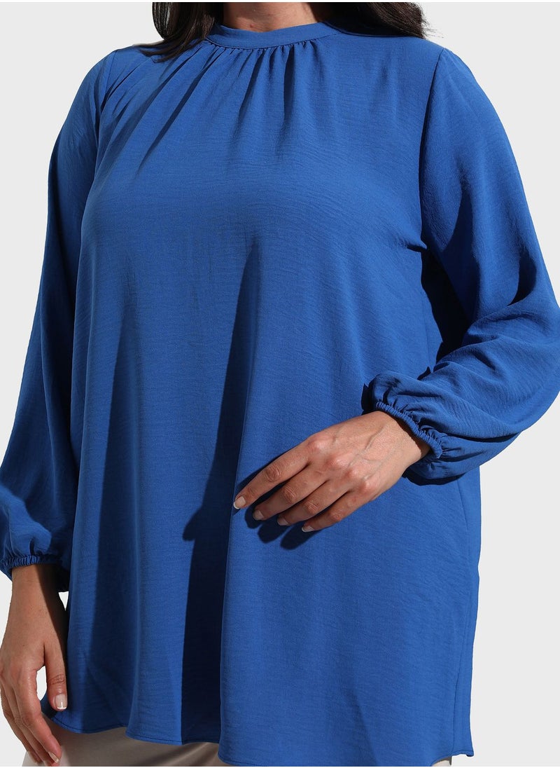 Round Neck Tunic Top - pzsku/Z2AE4CF211602FC9382B3Z/45/_/1696784968/fe2d9aba-5444-49a0-a89e-aa9a0c76061f