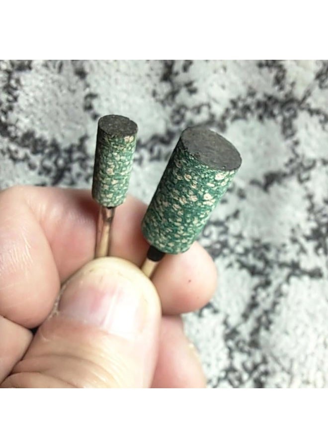 Luo ke 100Pcs Sesame Polishing Bits, 1/8'' Shank Rubber & Abrasive Mounted Polishing Tips for Rotary Tool - Image 4