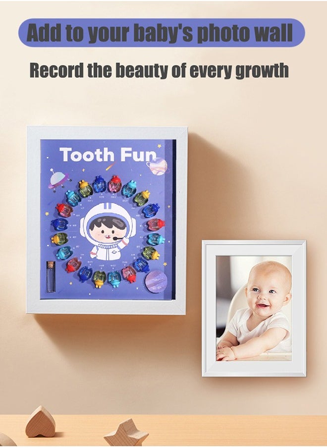 MissTiara - Tooth Fairy Box for Girls, Tooth Boxes for Lost Teeth for Kids, Newborn Baby Birthday And Shower Gift - Image 1