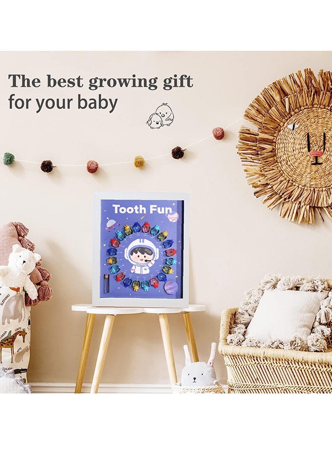 MissTiara - Tooth Fairy Box for Girls, Tooth Boxes for Lost Teeth for Kids, Newborn Baby Birthday And Shower Gift - Image 1