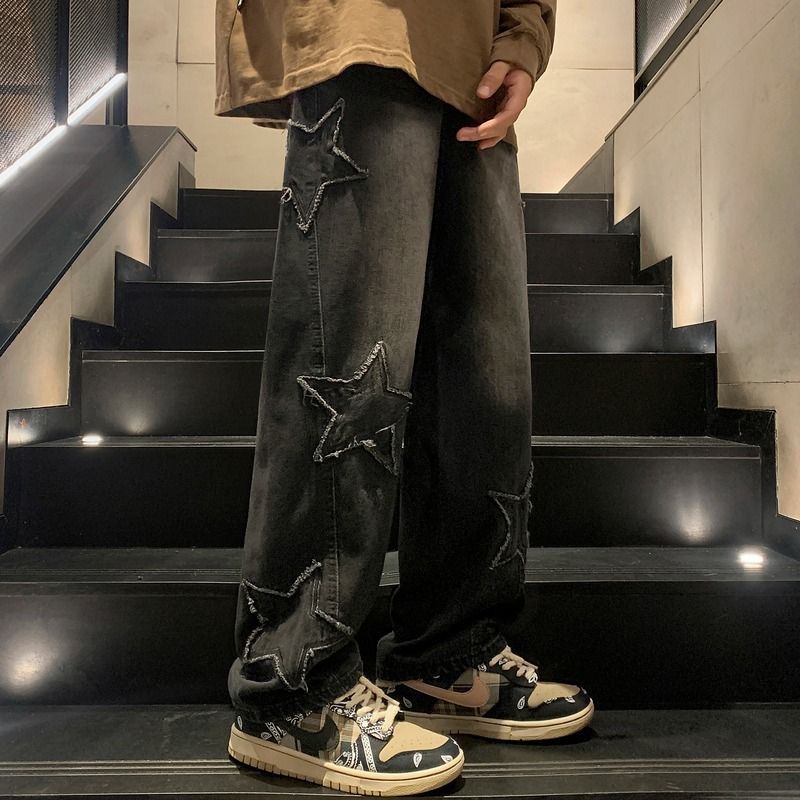 Vintage Classic European-American Design Daily Commute Jeans  Size_S - Image 1