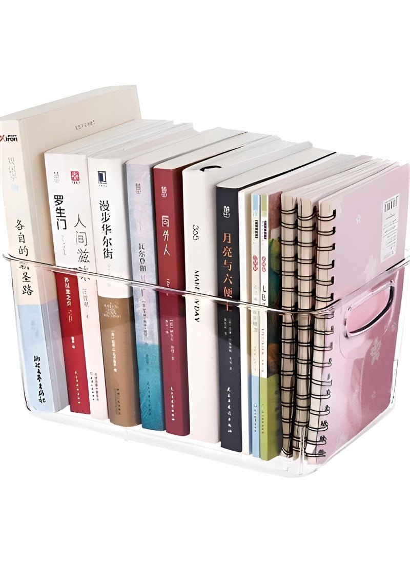 Generic A Storage Box, Organize Your Purposes Using This Transparent Multi -Purpose Plastic Organizer: Solid And Stable For Heavy Loads, Providing An Easy Vision For Effective Storage. Size 26.5 X 18 X 12 Cm.  - Image 1