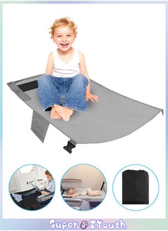 Super ZYouth Airplane Bed for Toddler, Kids Airplane Seat Extender Bed for Travel, Baby Portable Plane Bed Foot Rest for Flights  - Image 1