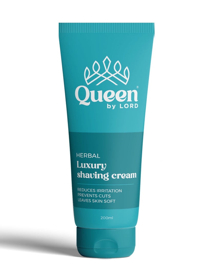 كوين باي لورد كريم الحلاقة كوين باي لورد للبشرة الحساسة - 200 مل - Image 1