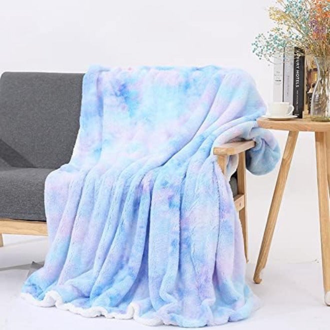 Shaggy Throw Blanket Soft Long Plush Bed Cover Faux Bedspread Blankets for Beds Couch Sofa(11,80x120cm) - Image 5