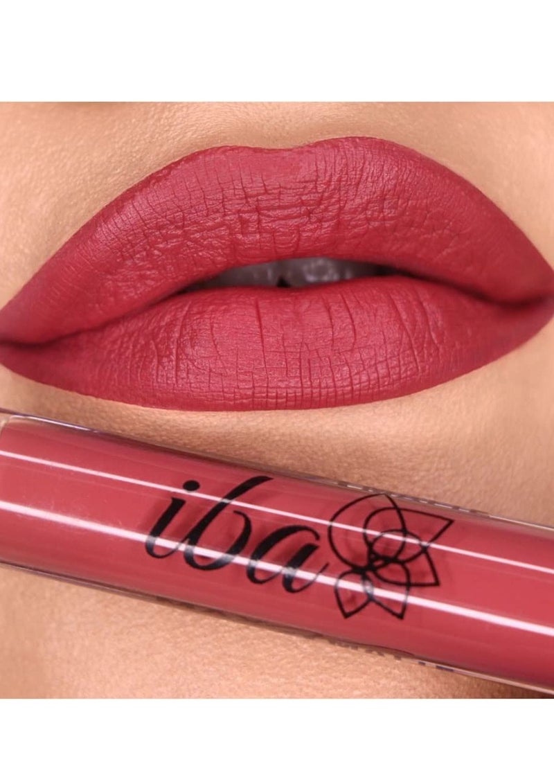 Iba Iba Maxx Matte Liquid Lipstick Shade Blissful Mocha 2.6ml  - Image 2