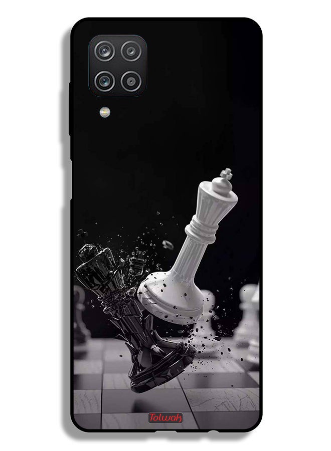 Tolwak Samsung Galaxy A12 Protective Case Cover Check - Image 1