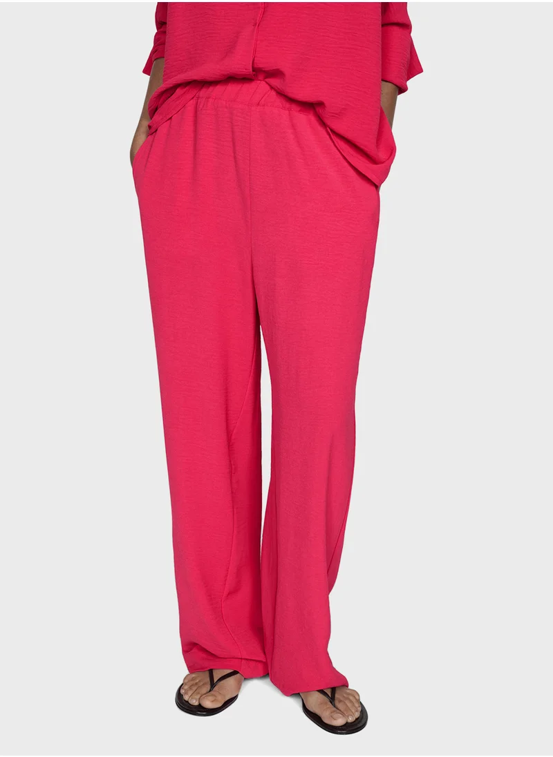 MANGO High Waist Pants