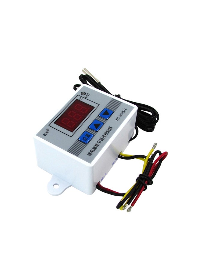 كمبيوتر رقمي صغير للتحكم في درجة الحرارة أبيض 6x3.50x5سم