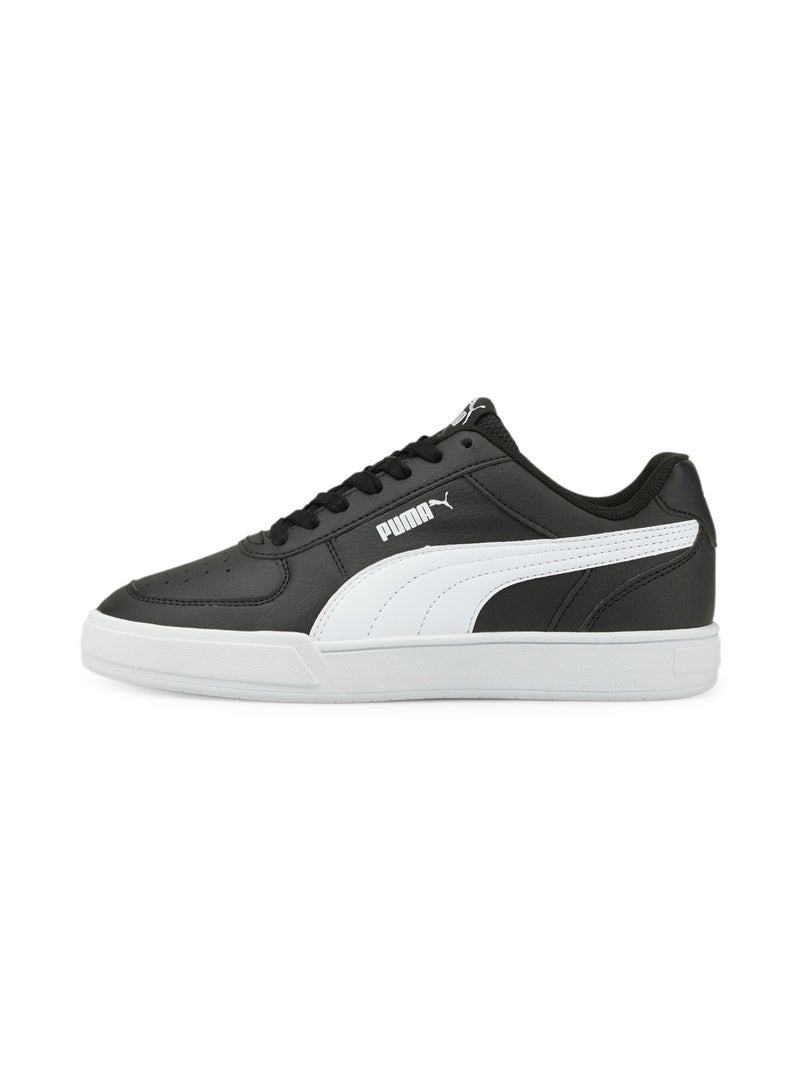 PUMA Caven Kids Unisex Black Trainers - Image 1