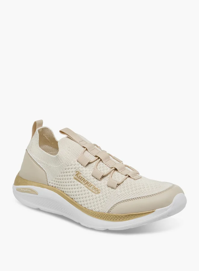 كانغاروس Women's Drawstring Slip-On Sports Shoes with Pull Tabs