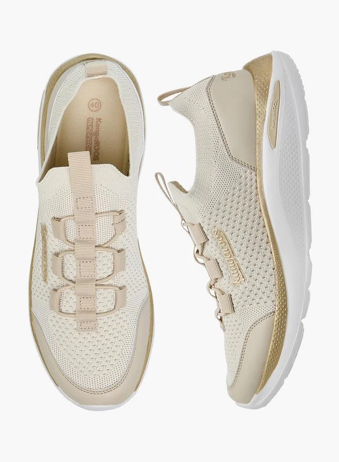 كانغاروس حذاء رياضي نسائي سهل الارتداء برباط وسحب