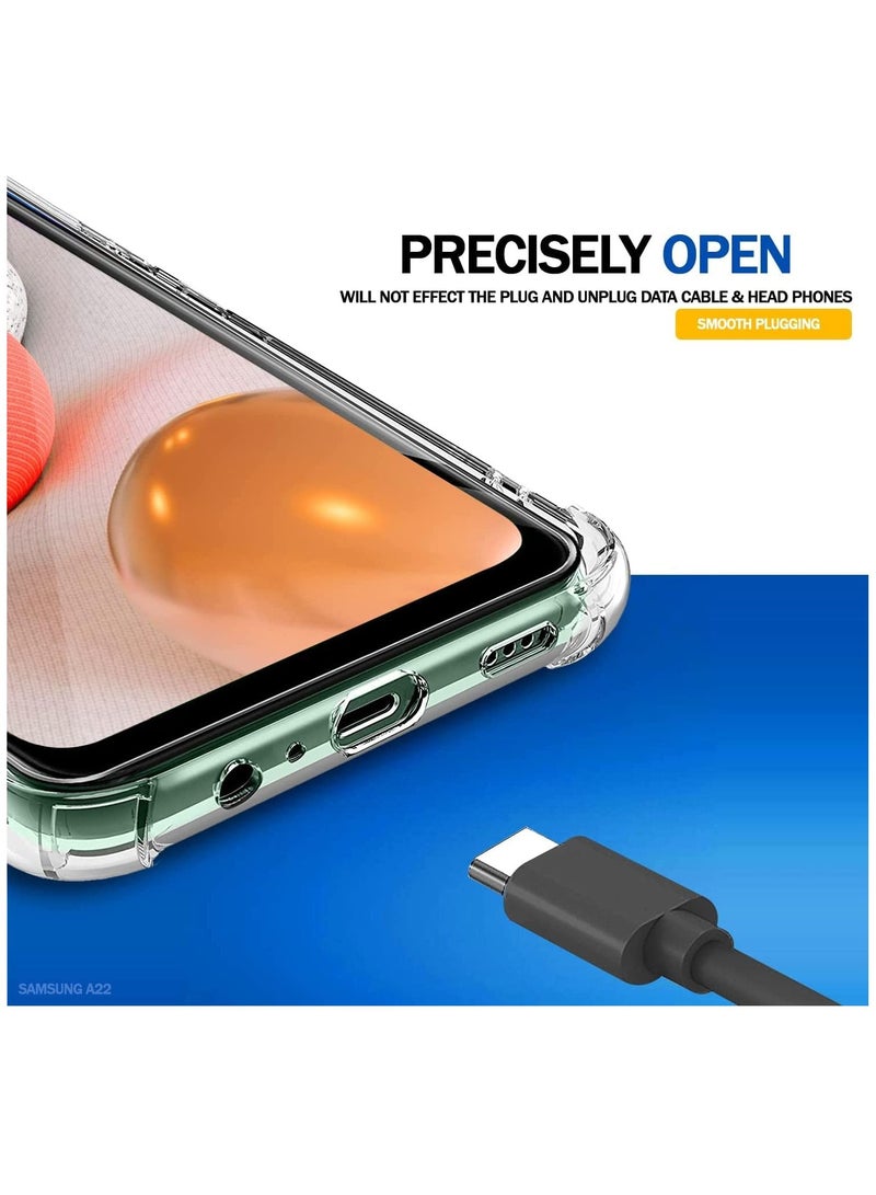 DUSALA Samsung Galaxy S23 Clear Back Cover Case, Ultra Clear, Best Camera Protection Anti-Slip Grip | Slim & Protective Back Case (Transparent) - Image 2