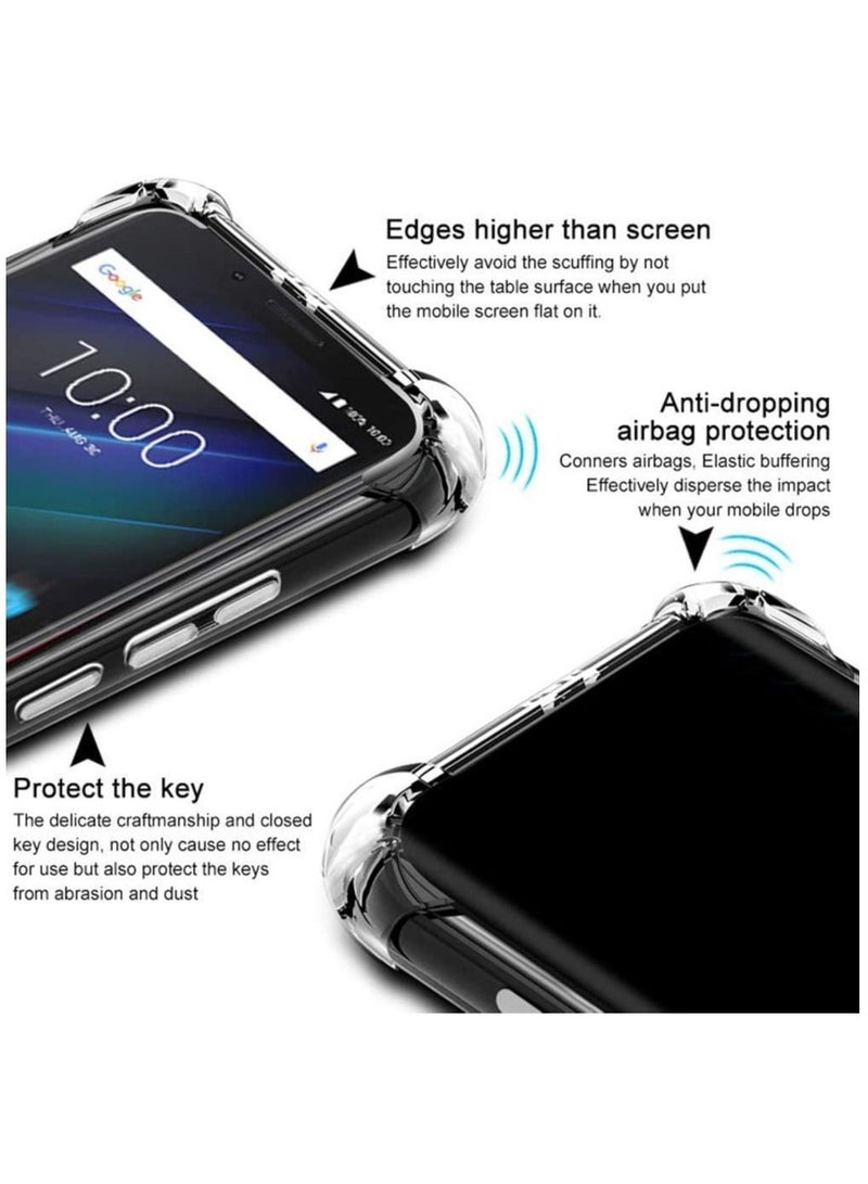 DUSALA Samsung Galaxy S23 Clear Back Cover Case, Ultra Clear, Best Camera Protection Anti-Slip Grip | Slim & Protective Back Case (Transparent) - Image 3