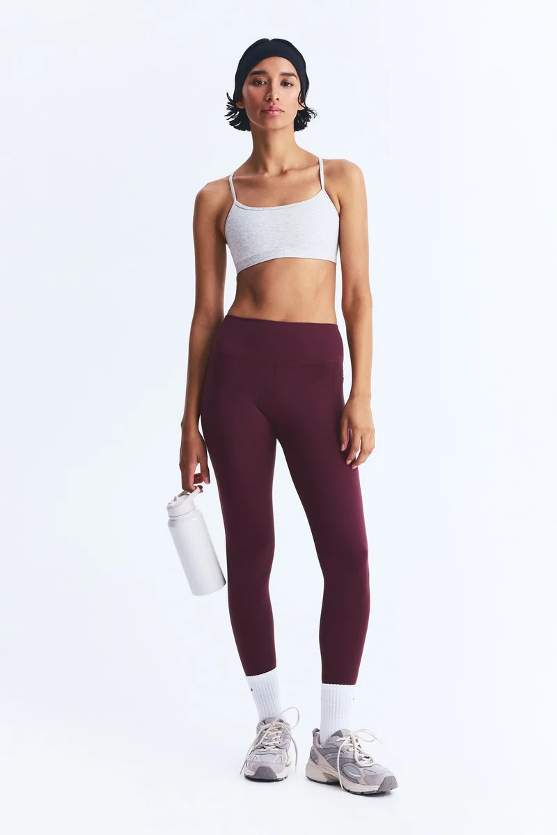 H&M DryMove™ Pocket-detail sports tights