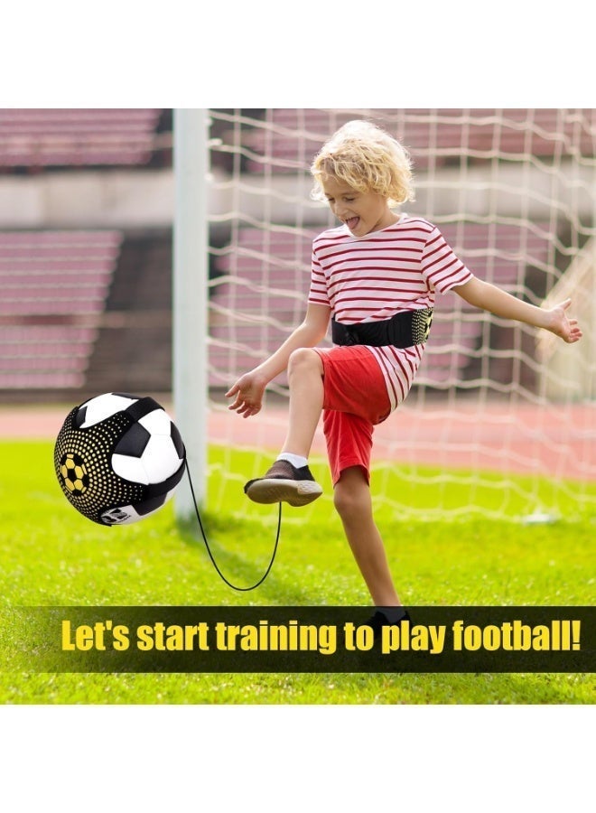 Gonice Football Kick Trainer - 5 Claw Training Belt, Soccer Skills Practice Aid for Kids & Adults - Fits Ball Size 3, 4, 5 - Image 2