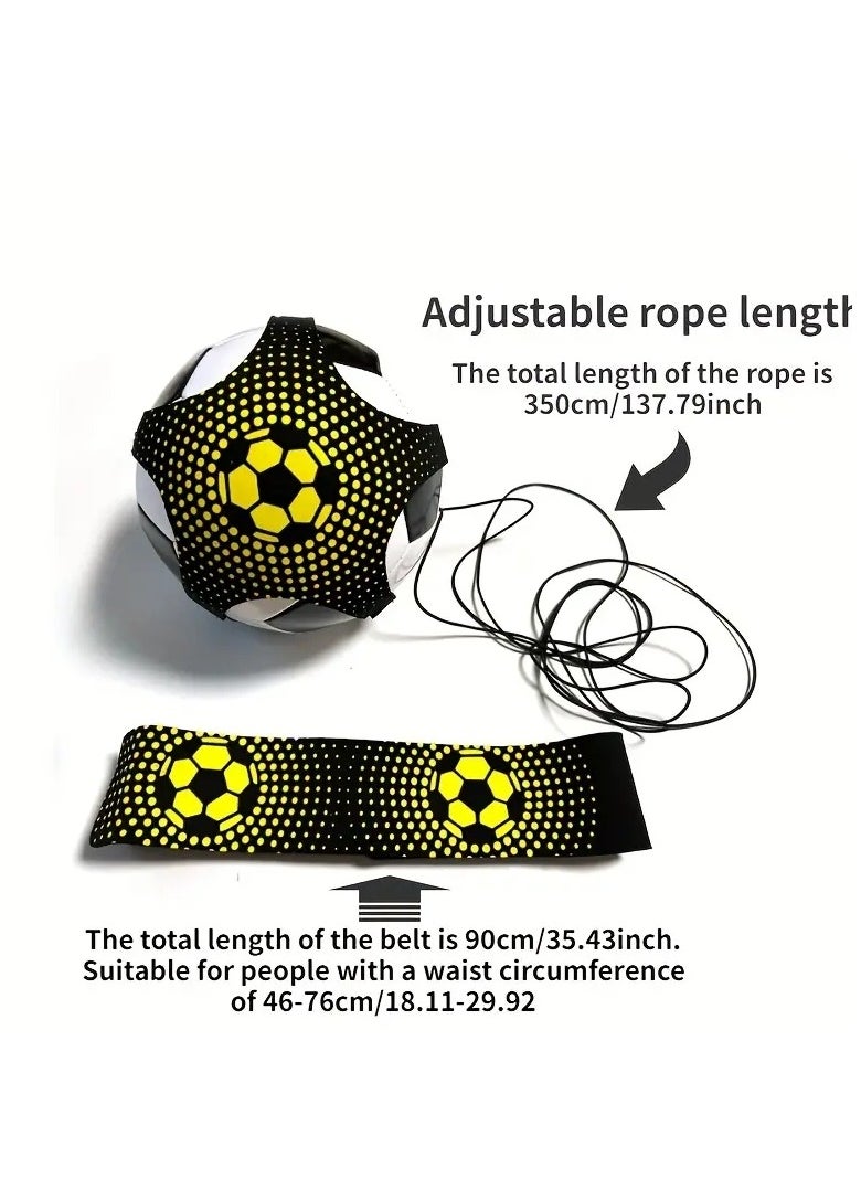 Gonice Football Kick Trainer Soccer Training, Volleyball Kick Trainer SoloTraining Aid - Hands Free With Adjustable Waist Belt  - Image 3
