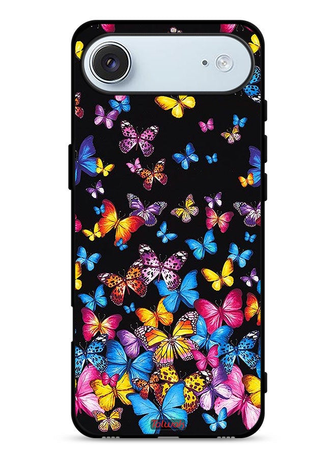 Tolwak Apple iPhone Air Protective Case Cover Colorful Butterflies - Image 1