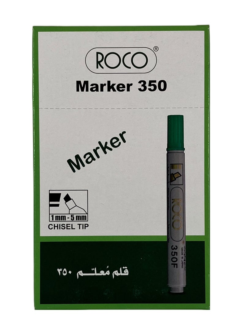 روكو قلم ماركر أخضر 1-5 مللي متر 12 قطعة