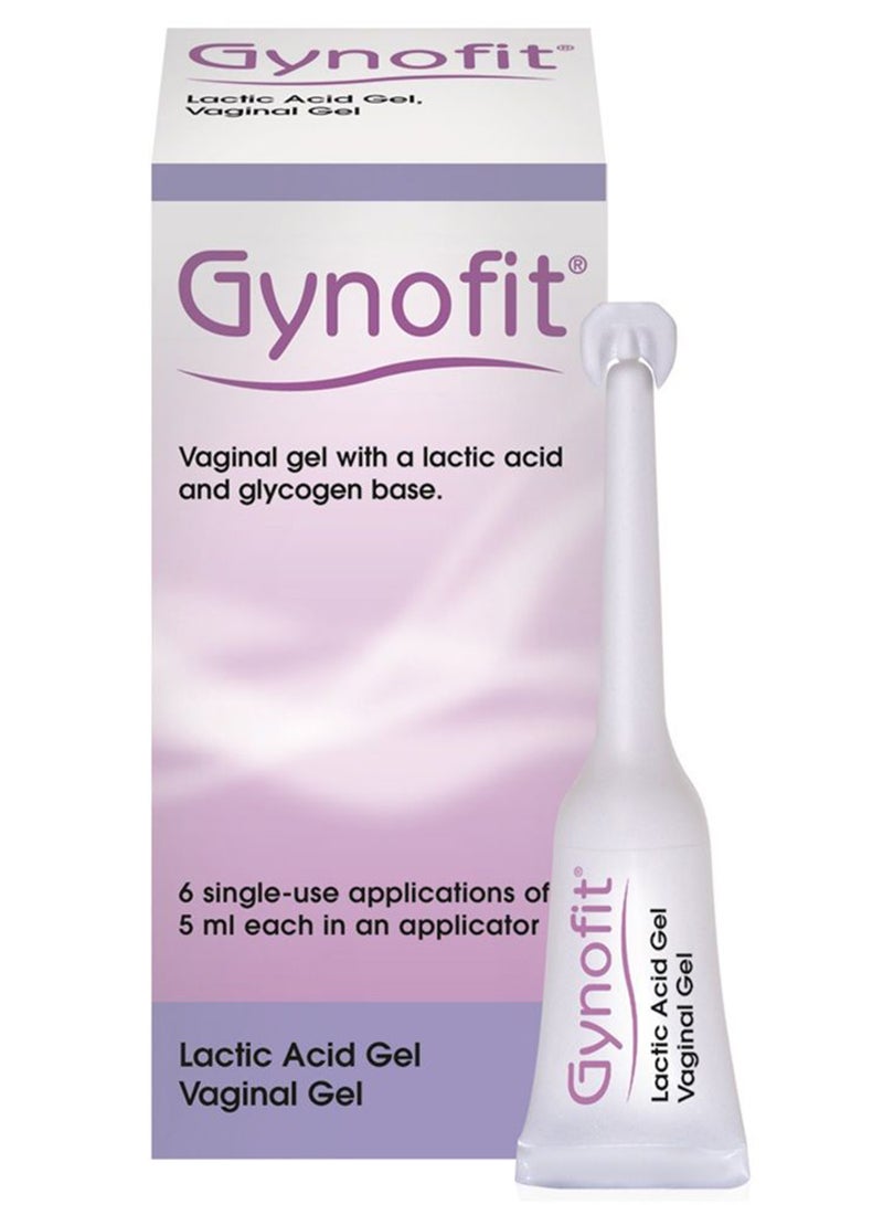 Gynofit Lactic Acid Vaginal Gel, Pack Of 6'S - Image 1