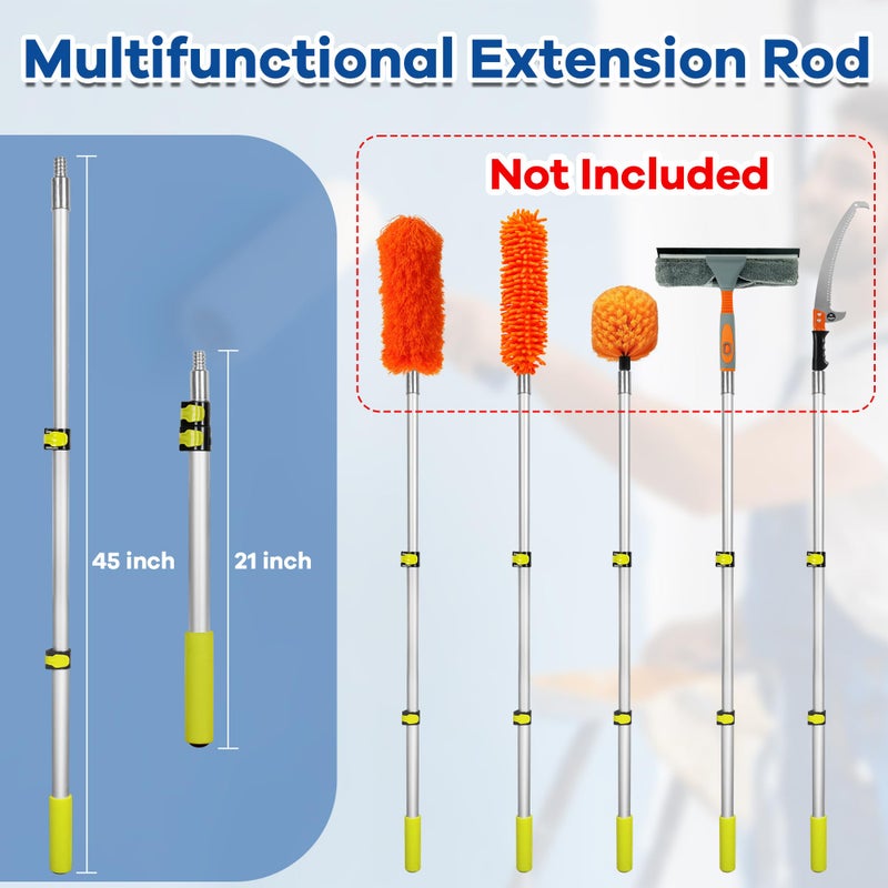 ROTESONNE 28 PCS Paint Roller Kit with Extension Pole, 4" 9" Paint Roller with Tray, Paint Brushes Set for Professional Painting, House Wall Ceiling Painting Supplies for All Latex and Oil Paints & Stains - Image 3