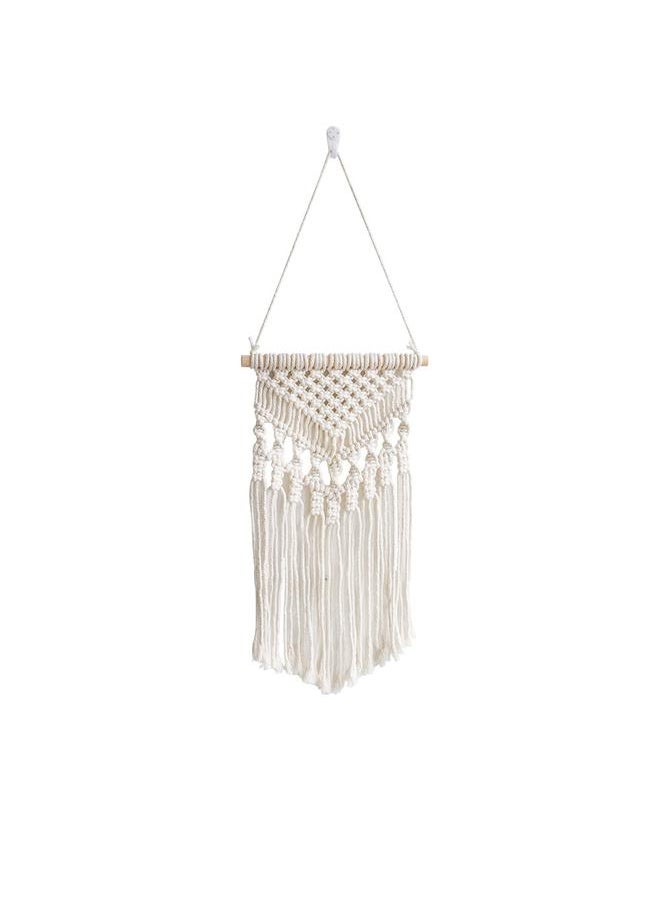 Bluejw Simple Home Decoration New Arrival Handmade Woven Tapestries Cotton Rope Tassel Bohemian Tapestry Homestay Room Wall Hanging  - Image 1