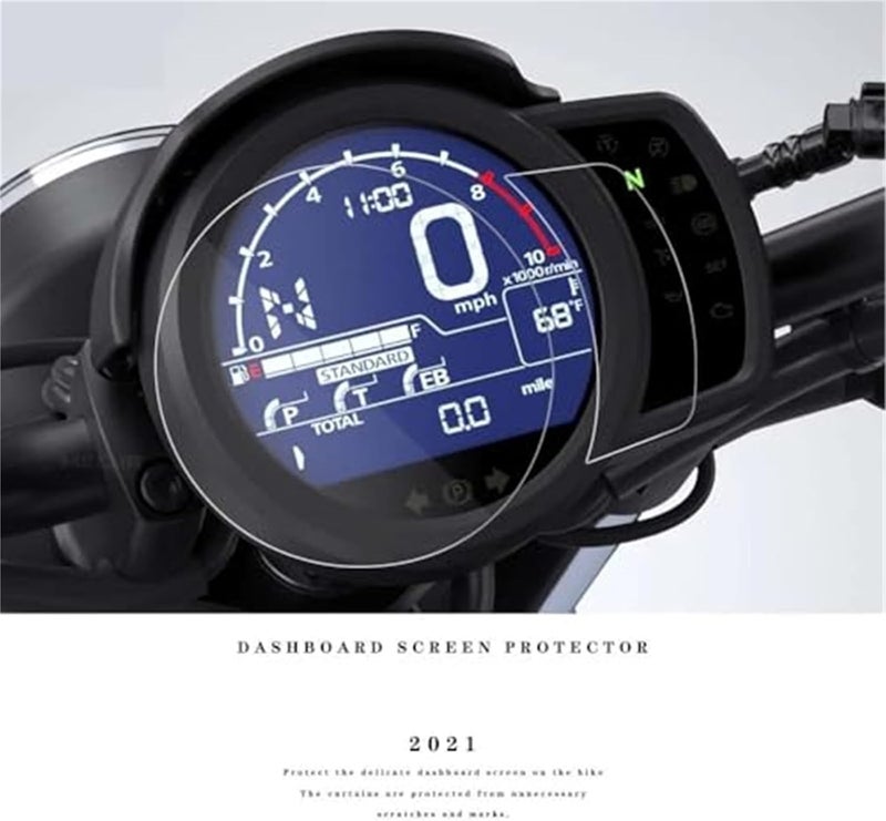 Wivplex Motorcycle Screen Protector for Rebel CMX 1100 - Image 2