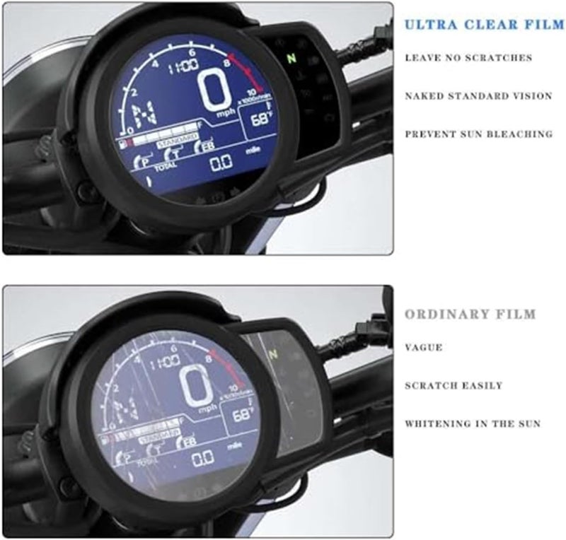 Wivplex Motorcycle Screen Protector for Rebel CMX 1100 - Image 3