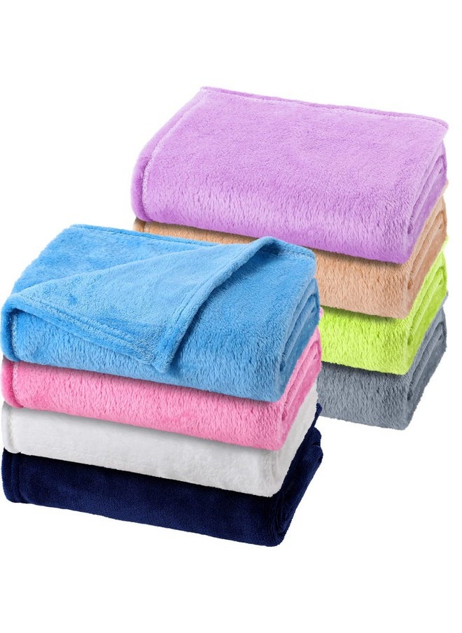 8 Pcs Fuzzy Baby Blankets 30 X 40 Soft Warm Plush Newborn Blankets Receiving Essentials Toddler Infant Boys Girls Gifts Nursery Swaddling Cozy Kid Daycare Cot Blankets For Crib Stroller Nap Outdoor - pzsku/Z2AE64EF884845E38EF50Z/45/_/1720095087/59fd3bf2-ba44-417c-82bd-247871141e30