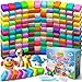 ESSENSON Air Dry Clay 140 Colors Modeling Clay for Kids DIY Molding Magic Clay Gift for Kids - Image 3