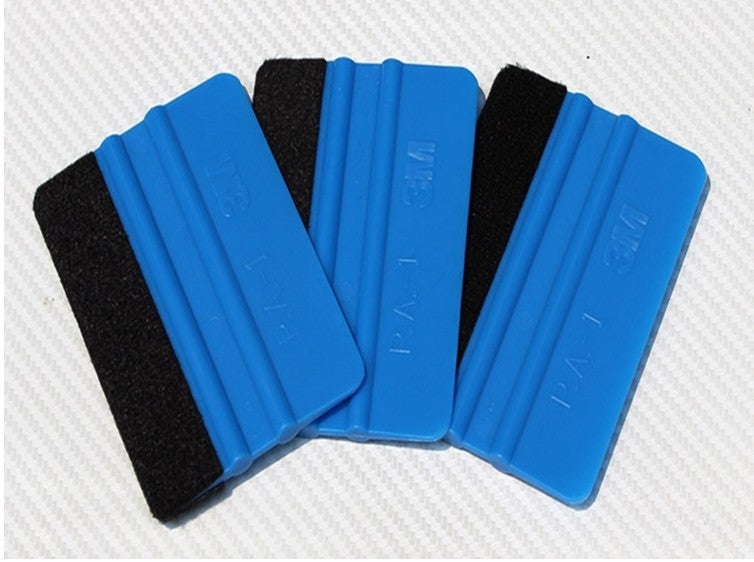 Scraper With Cloth Scraper Fluff Square Scraper Film Tool Car Film Tool Wide Wool Film Scraper - Image 3